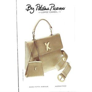 Palsma Picasso Handbag for Lopez Cambil AD 1990s  Vintage Print Ad